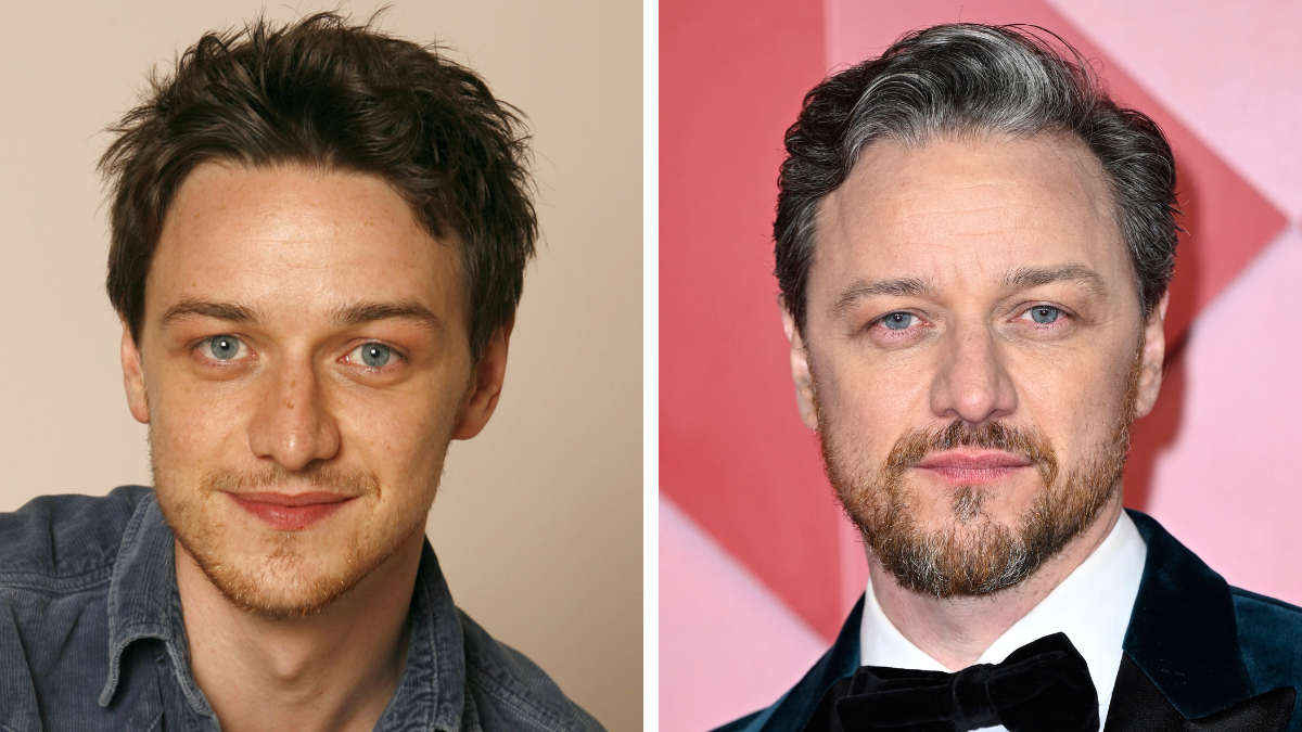 Jamesa McAvoya w latach 2006 i 2022