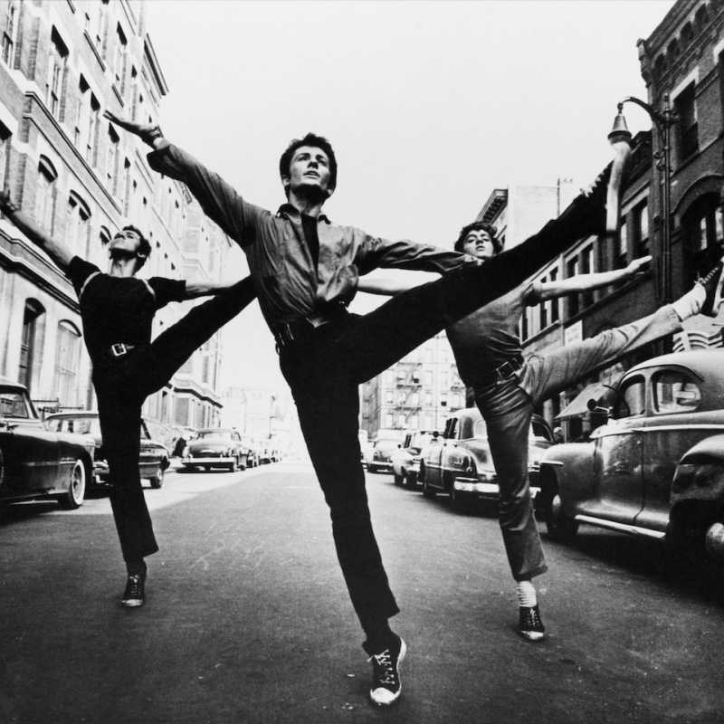 George Chakiris tancujúci v pôvodnom West Side Story, 1961