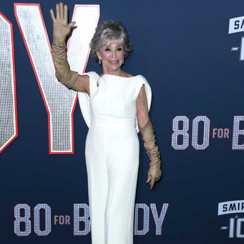 Rita Moreno na premiére filmu 80 For Brady, 2023