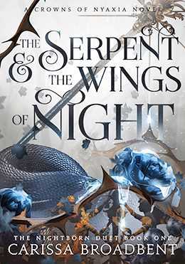 Serpent & The Wings of Night av Carissa Broadbent (bästa romantasyböcker)