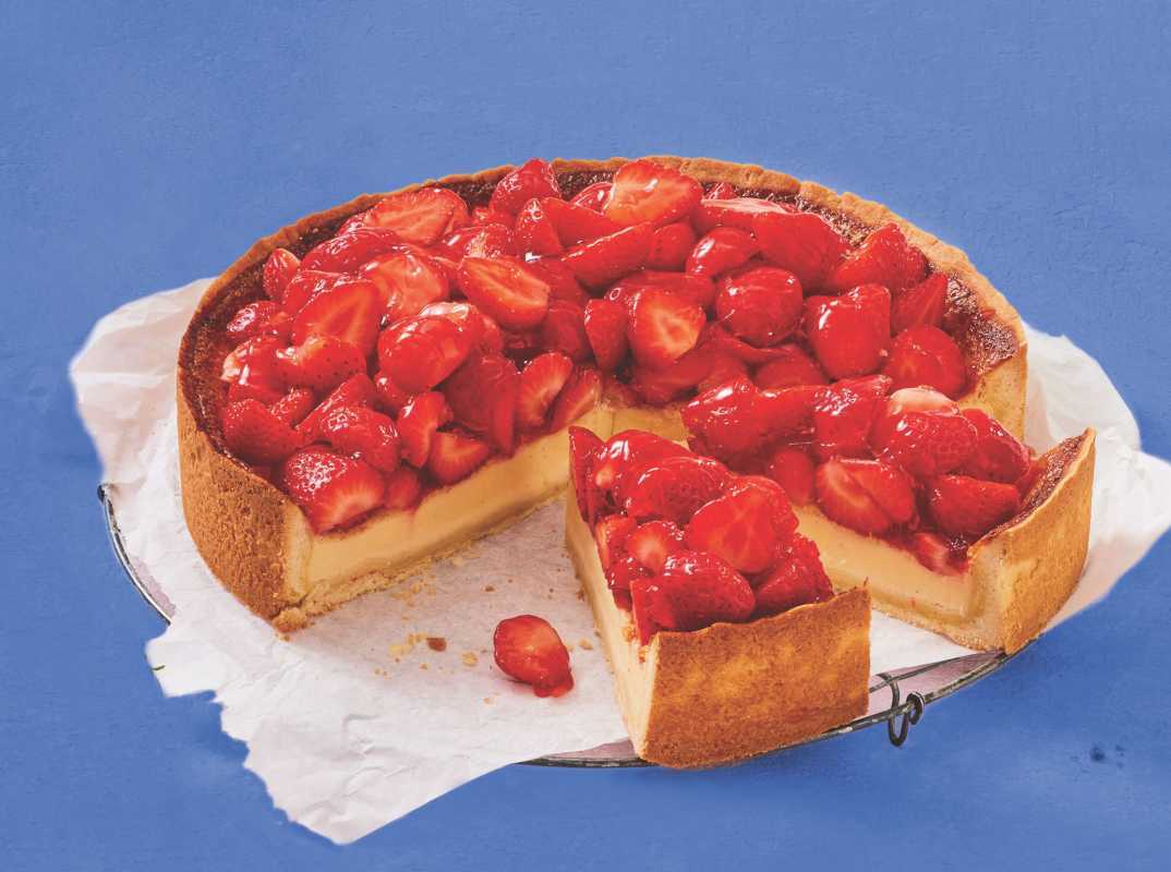 Recette de dessert au cheesecake aux fraises