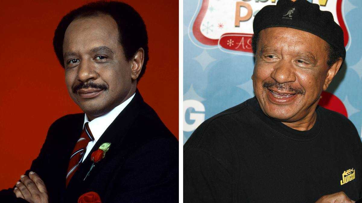 Sherman Hemsley als George Jefferson (cast van ‘All in the Family’)