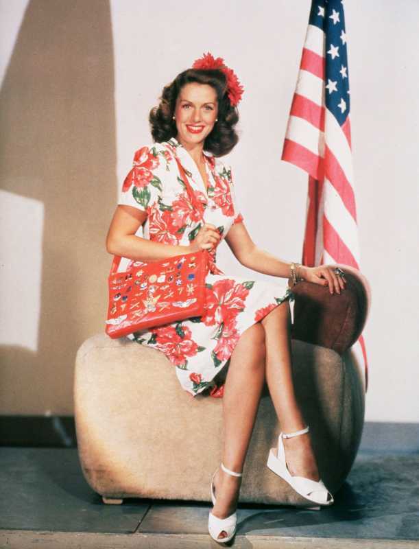Portret Jinx Falkenburg z 1945 roku