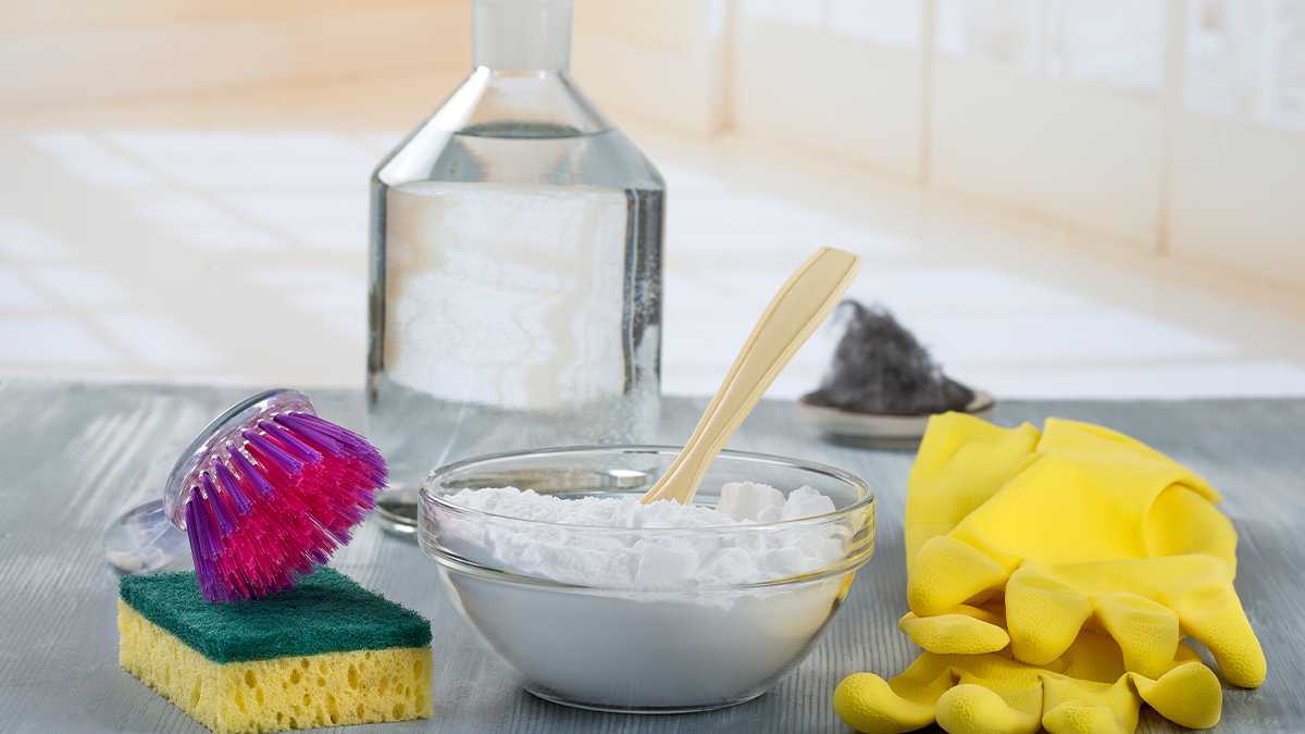 vinagre e bicarbonato de sódio para limpar vasos sanitários