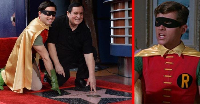 Burt Ward saa Hollywood Walk of Fame -tähden Adam Westin vieressä
