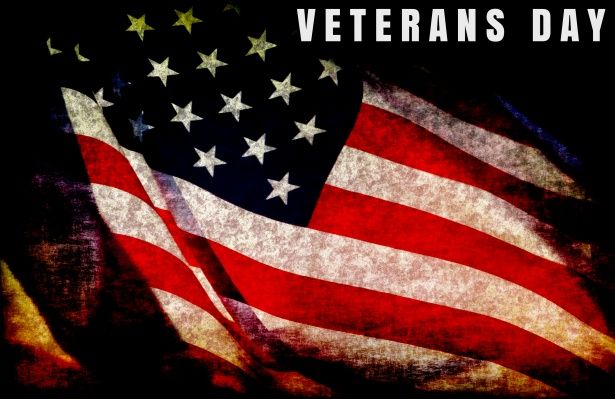 bandeira americana do dia dos veteranos