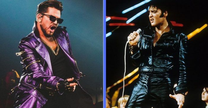 Adam Lambert quer interpretar Elvis Presley no filme biográfico