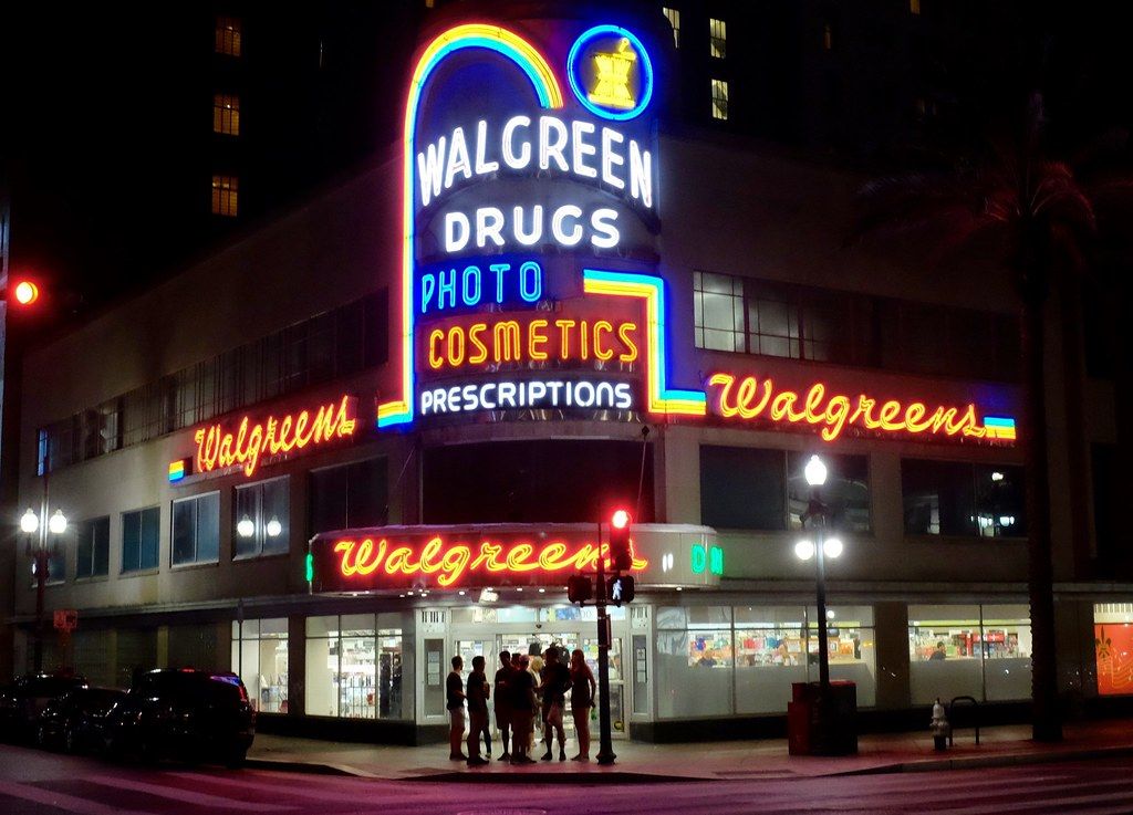 Walgreens neon