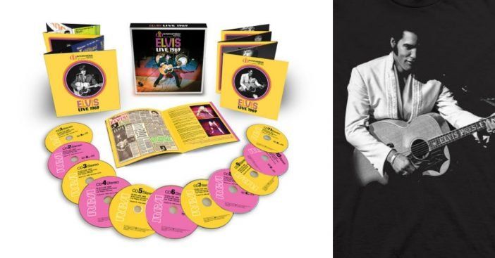 Prej neobjavljeni nabor Elvisovih predstav iz leta 1969 v Vegasu se prodaja