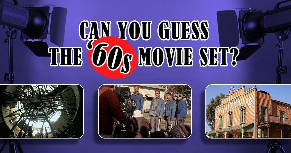 Možete li pogoditi set filmova iz 1960-ih?