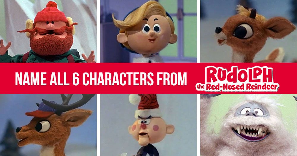 Curiosidades de los personajes de Rudolph, el reno de la nariz roja