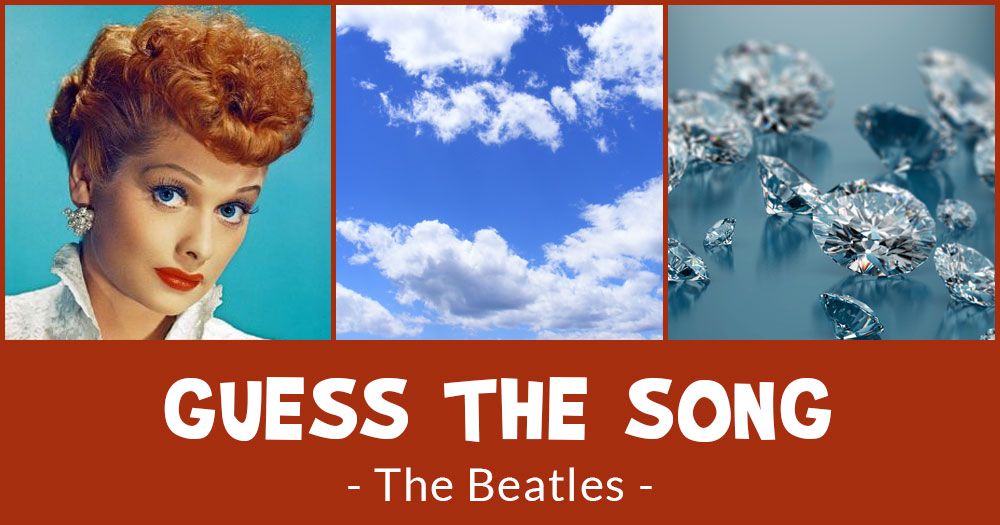 Môžete pomocou týchto vizuálnych indícií identifikovať všetkých 10 skladieb skupiny Beatles?