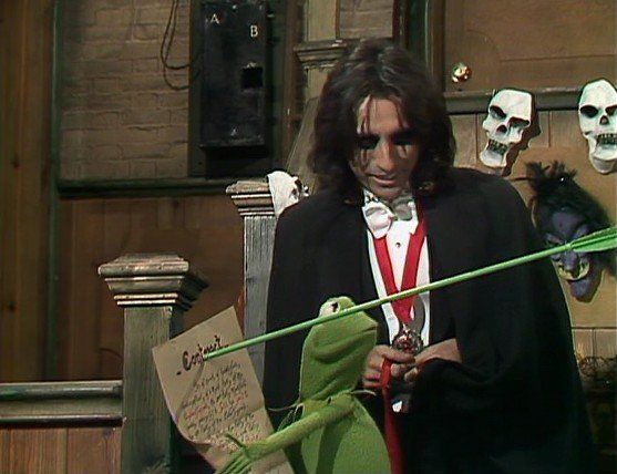 Alice Cooper Kermit Muppet Show