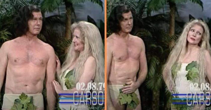 WATCH_ Betty White & Johnny Carson als Adam & Eve On