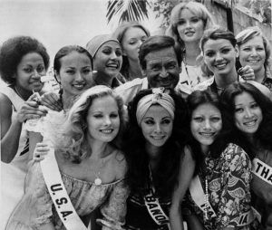 Barker hostil průvod Miss USA dvacet let