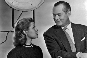Elizabeth Montgomery a její otec, Robert Montgomery