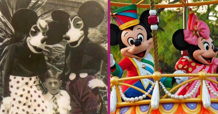 Heu vist aquest Duo CREEPY Mickey i Minnie de 1939_