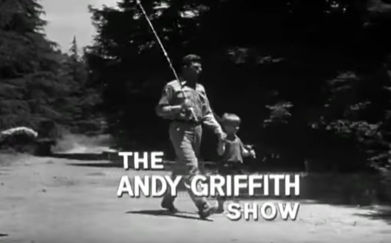 a música tema do show de Andy Griffith tinha letras