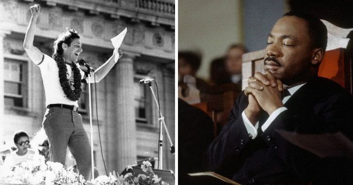 Harvey Milk a Martin Luther King Jr.