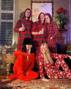 Keith Richards a jeho rodina vědí, jak slavit svátky ve velkém stylu