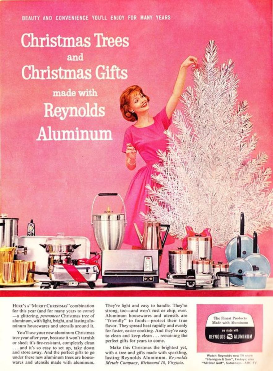 Zakaj so bila aluminijasta božična drevesa tako priljubljena v Ameriki v petdesetih letih prejšnjega stoletja