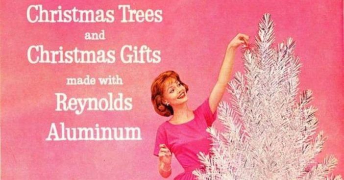 zakaj so bila aluminijasta božična drevesa tako priljubljena v Ljubljani