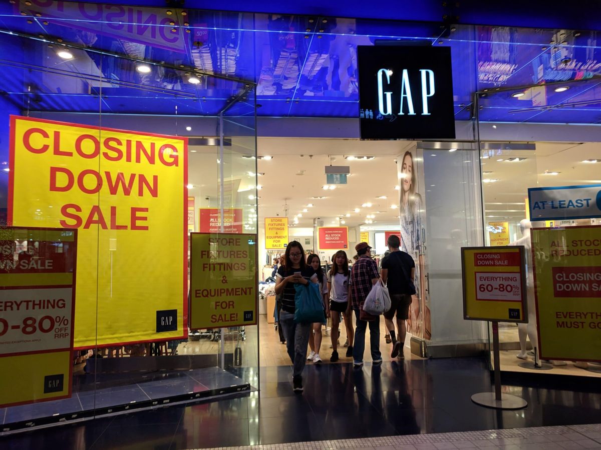 butiker stänger i slutet av 2020