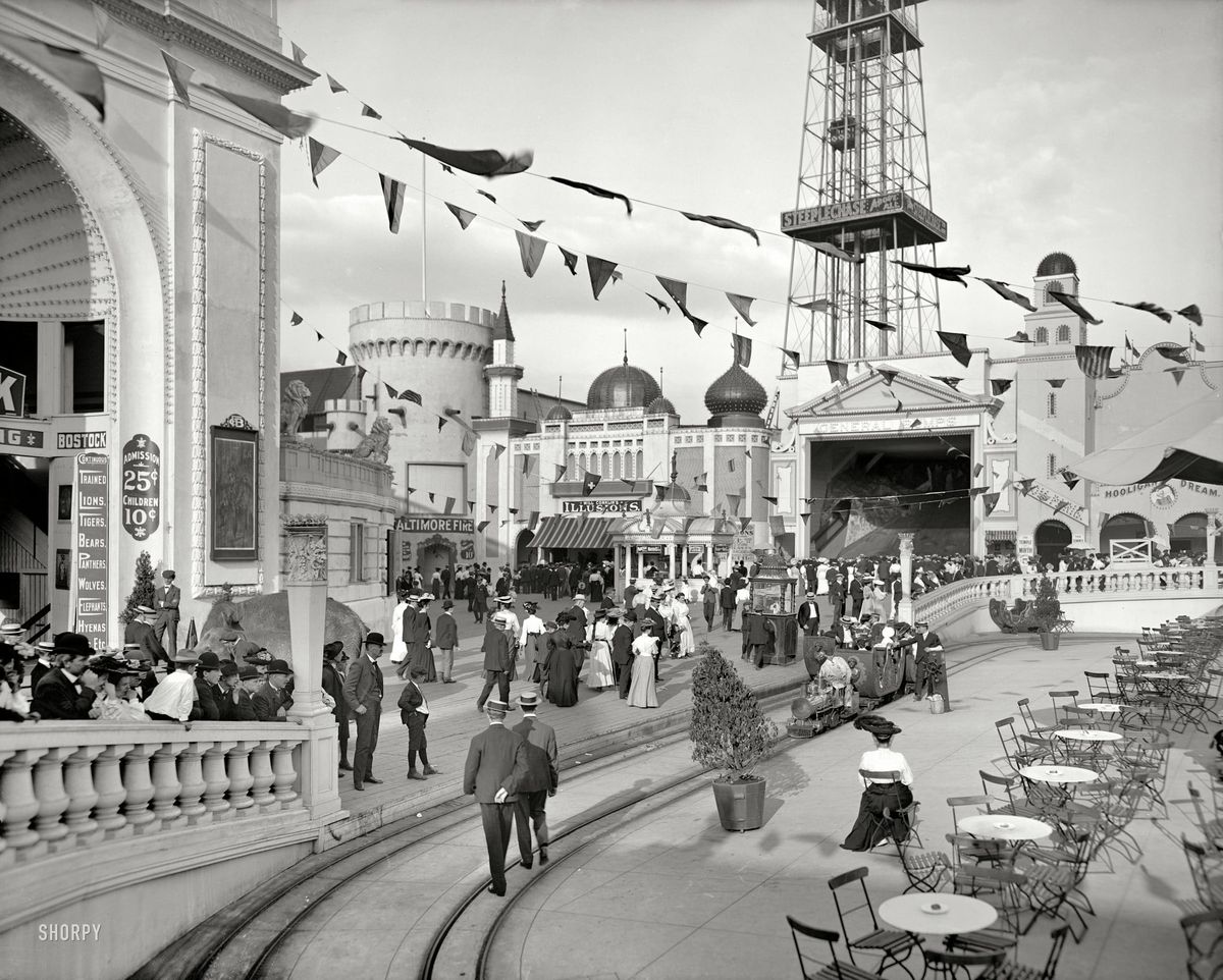 Кони Айлънд Dreamland 1900-те