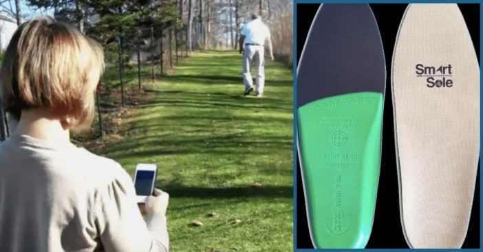 Sapatos com palmilha GPS permitem que você rastreie seus entes queridos com Alzheimer