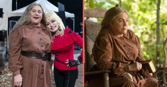 Dolly Parton convenció a Kathleen Turner de interpretar a una mujer montañesa en la serie de Netflix