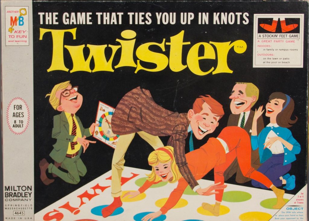 Twister-Spiel