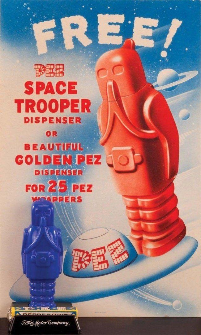 ruimte trooper pez dispenser