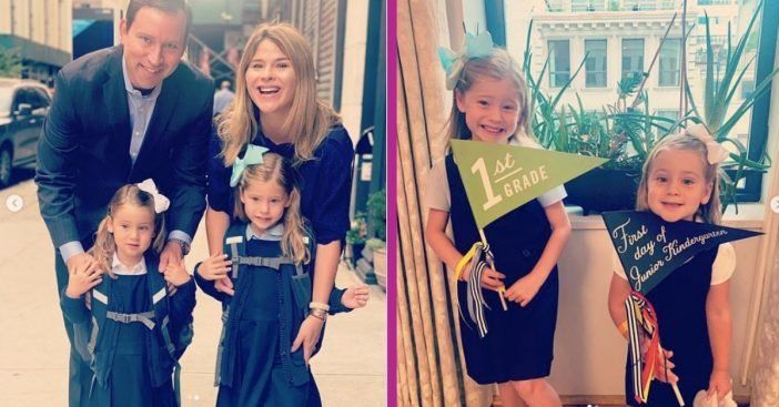 Jenna Bush Hager Preslatke fotografije njezinih kćeri koje se vraćaju u školu