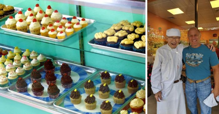 Veteran berusia 93 tahun membuka kedai cupcake yang sedap