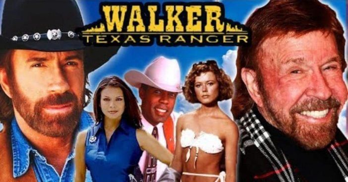 šetač, texas ranger glumi nekad i sad