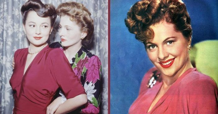 Joan Fontaine Olivia de Havilland svár
