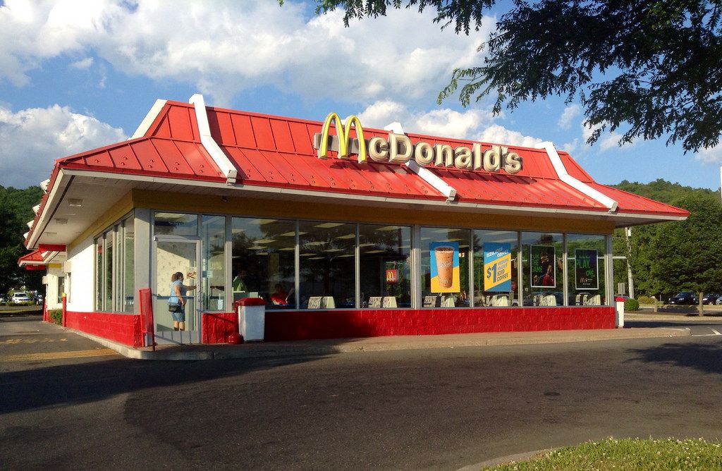 locais de fechamento do McDonalds