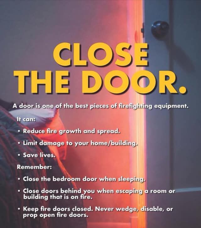 senarai sebab adalah lebih selamat untuk memastikan pintu bilik anda ditutup sebelum tidur