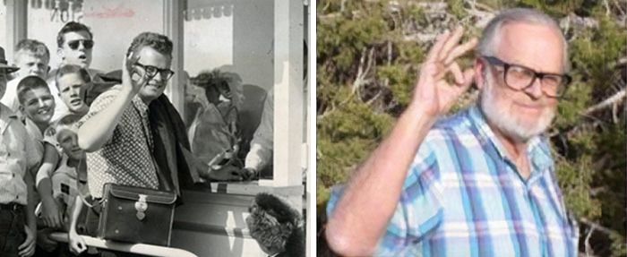 يستخدم أول عميل ديزني لاند على الإطلاق تذكرته مدى الحياة كل عام منذ عام 1955