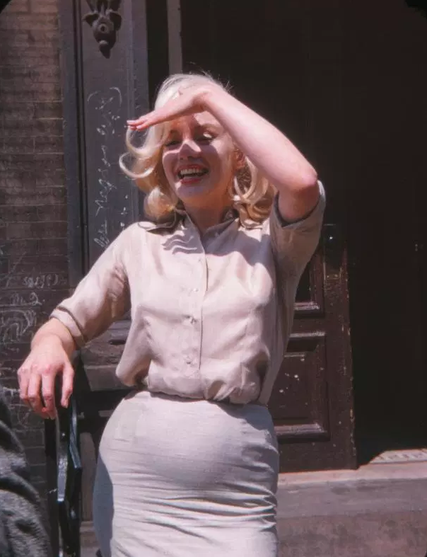Rara foto de l’embaràs de Marilyn Monroe