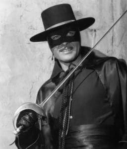 Guy Williams mint Zorro
