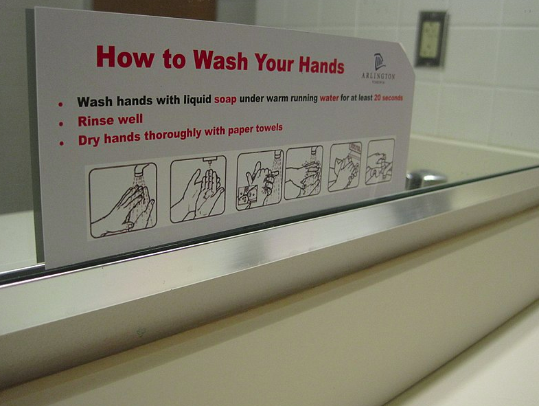 käte pesemine
