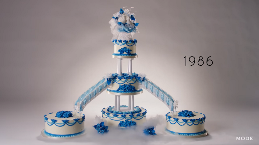 1986 г. торта със сух лед