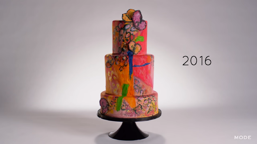 2016 كعكة ألوان كرايولا