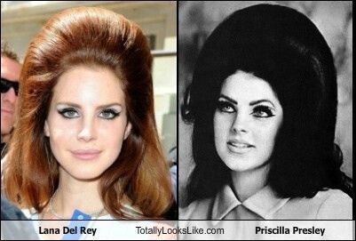Lana Del Rey och Priscilla Presley ser lika ut