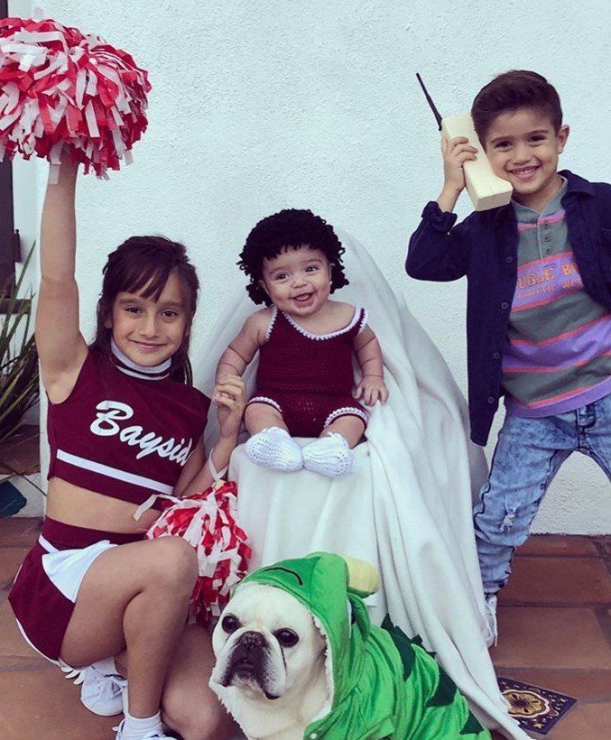 deti Mario Lopez zachránené kostýmami zvončeka