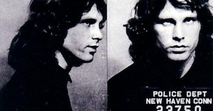 prisão de Jim Morrison em novo paraíso CT