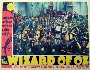 Lobby karta z vydání The Wizard of Oz