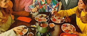 Foodies sempre quis compartilhar fondue com um amigo