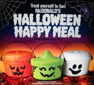 O reclamă vintage de Halloween ar putea promova McDonald